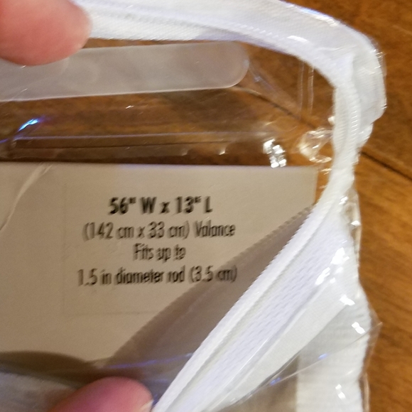 NWT SKL Home Window Curtain Valance - Picture 7 of 7